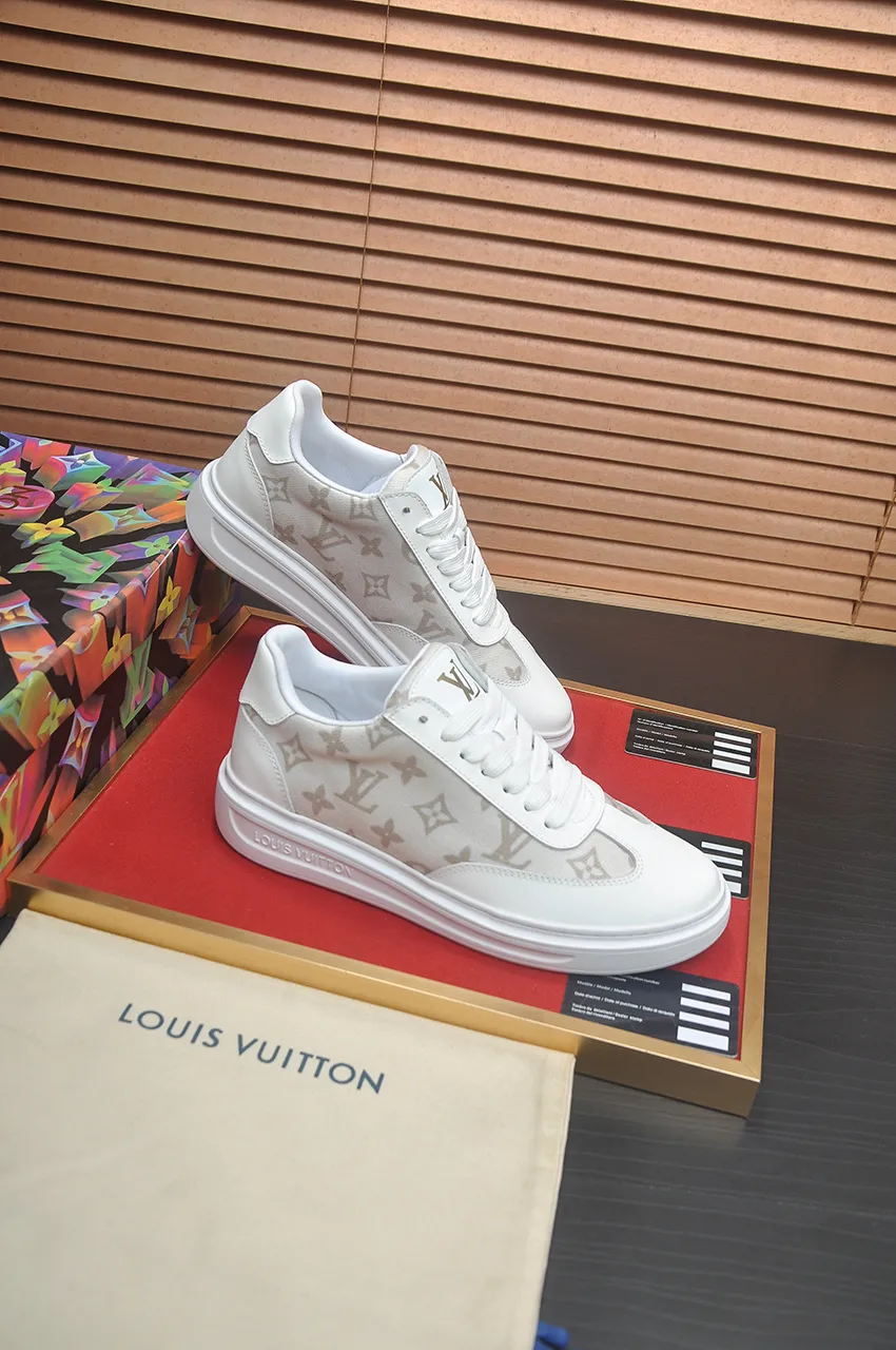 Men's shoes 💰540💶[LOUIS VUITTON] Original order price (water-dyed cowhide lining) new model 🍀LV Louis Vuitton * - top version of LV classic trendy shoes! Made of imported original cowhide, water-dyed cowhide lining, and original wear-resistant rubber outsole! High quality products! Code number 38-45 (45 is custom-made and cannot be returned or exchanged)
